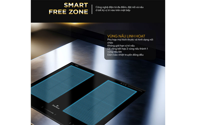 Bếp từ đa vùng nấu BlueStone ICB-6869 - Hàng chính hãng