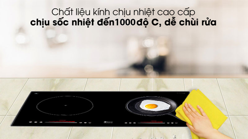 Bếp từ đôi Arber AB-550 - Hàng chính hãng