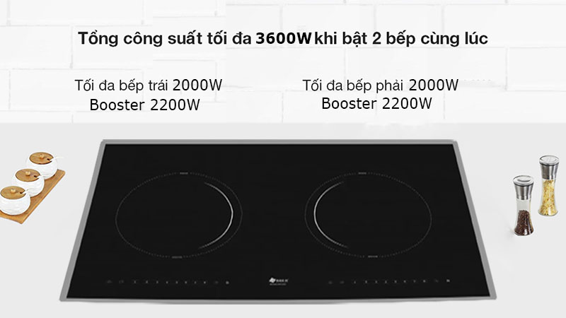 Bếp từ đôi Arber AB-670 - Hàng chính hãng