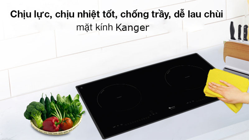 Mặt kính của Bếp từ đôi Arber AB-677