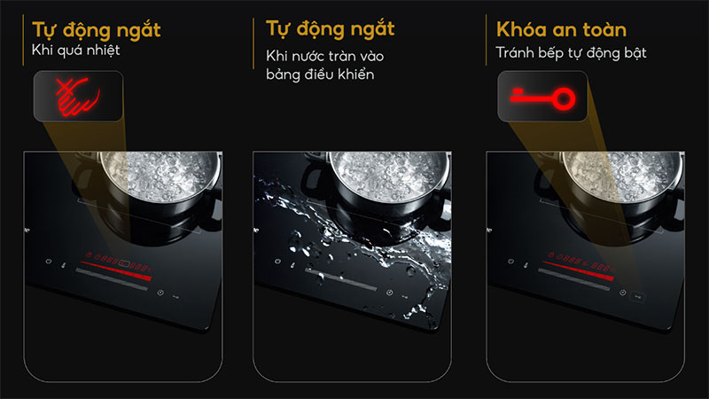 Bếp từ đôi BlueStone ICB-6920 - Hàng chính hãng