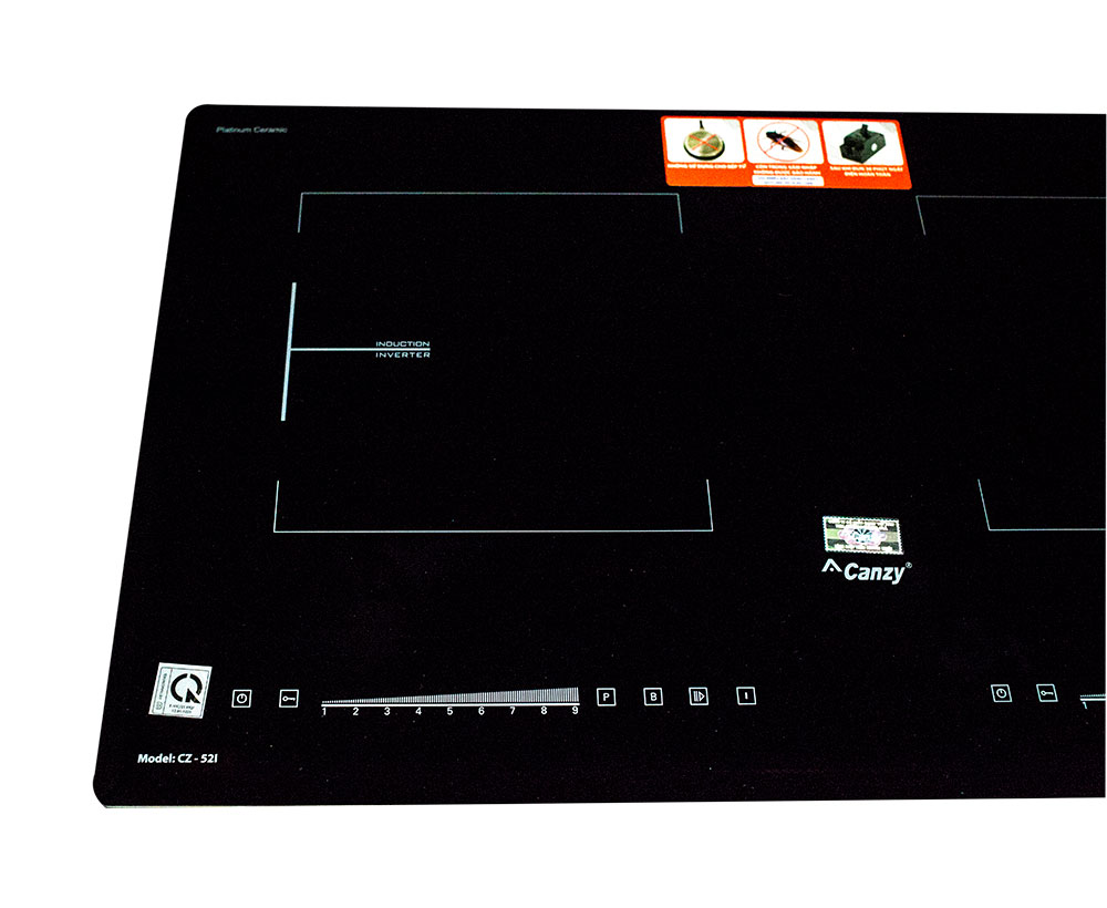 Bếp điện từ đôi Canzy CZ-52I - Hàng chính hãng