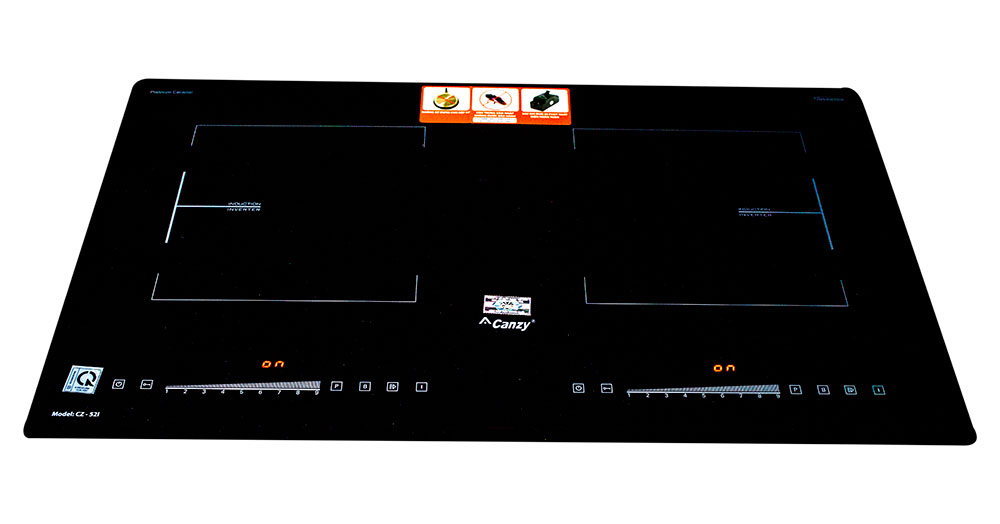 Bếp điện từ đôi Canzy CZ-52I - Hàng chính hãng