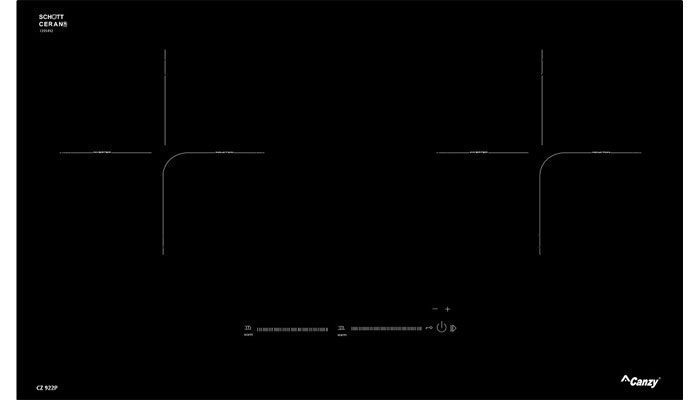 Bếp đôi từ Canzy CZ-922P - Hàng chính hãng