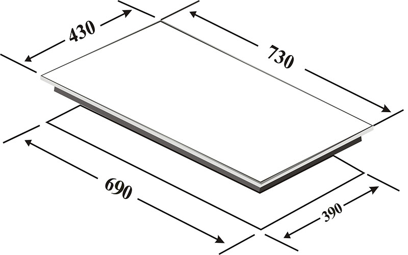 Bếp từ đôi Canzy CZ-ML883H - Hàng chính hãng
