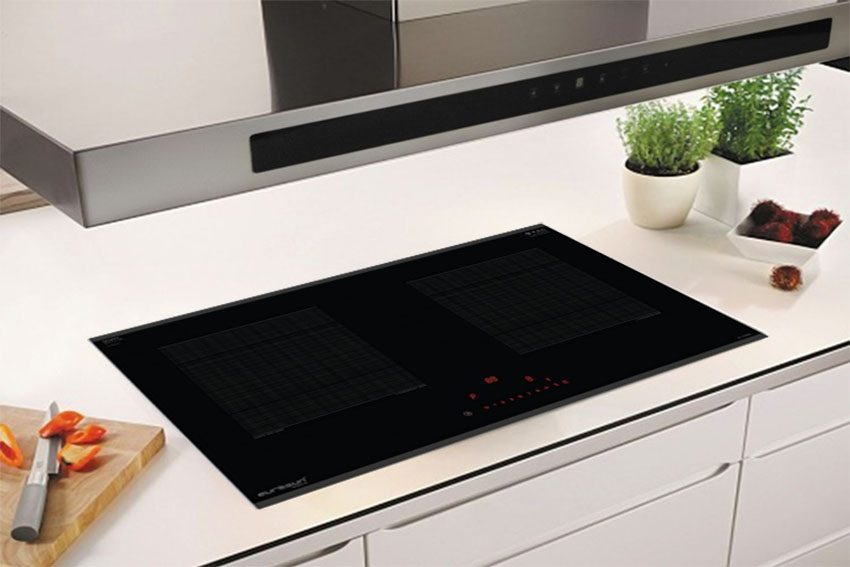 Bếp từ đôi Eurosun EU-T896G với thiết kế lắp âm sang trọng