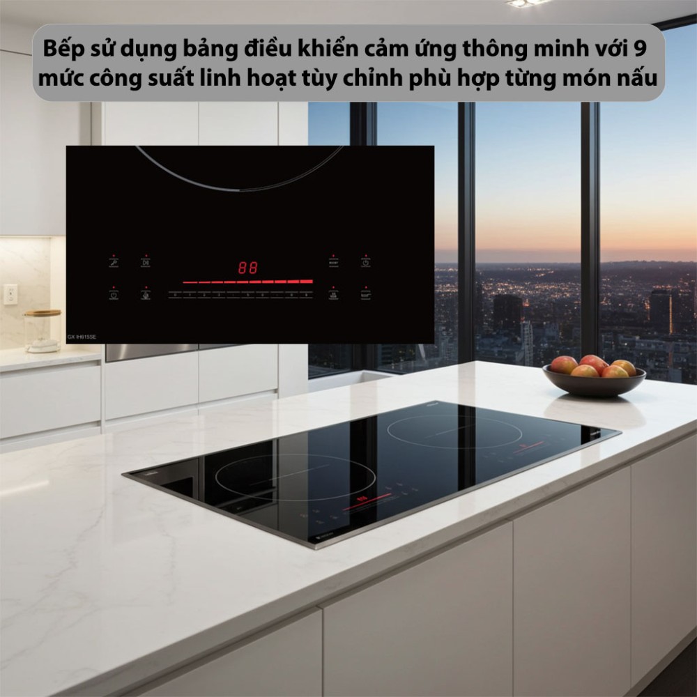 Bếp từ đôi GrandX GX-IH615SE - Hàng chính hãng