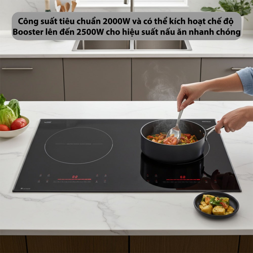 Bếp từ đôi GrandX GX-IH615SE - Hàng chính hãng