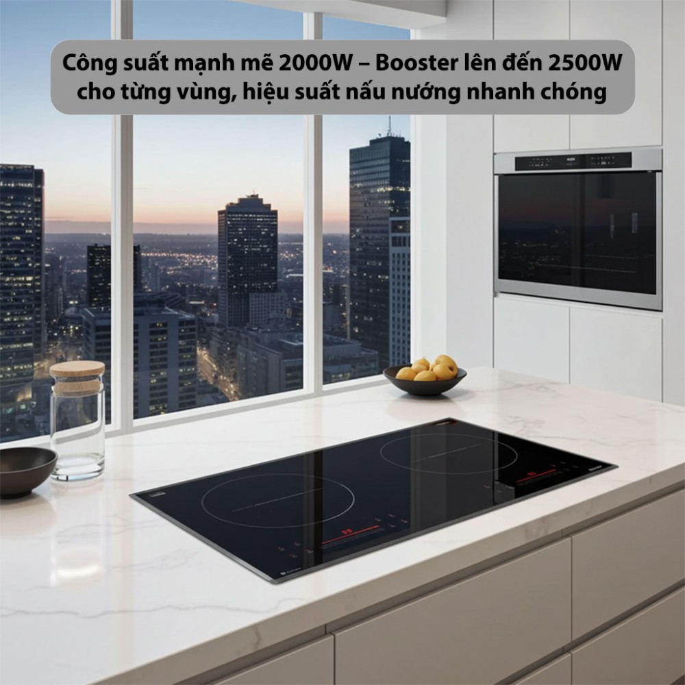 Bếp từ đôi GrandX GX-IH686SE - Hàng chính hãng