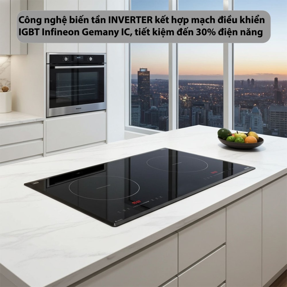 Bếp từ đôi GrandX GX-IH696SE - Hàng chính hãng