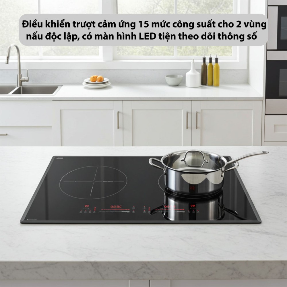 Bếp từ đôi GrandX GX-IP789LUX - Hàng chính hãng