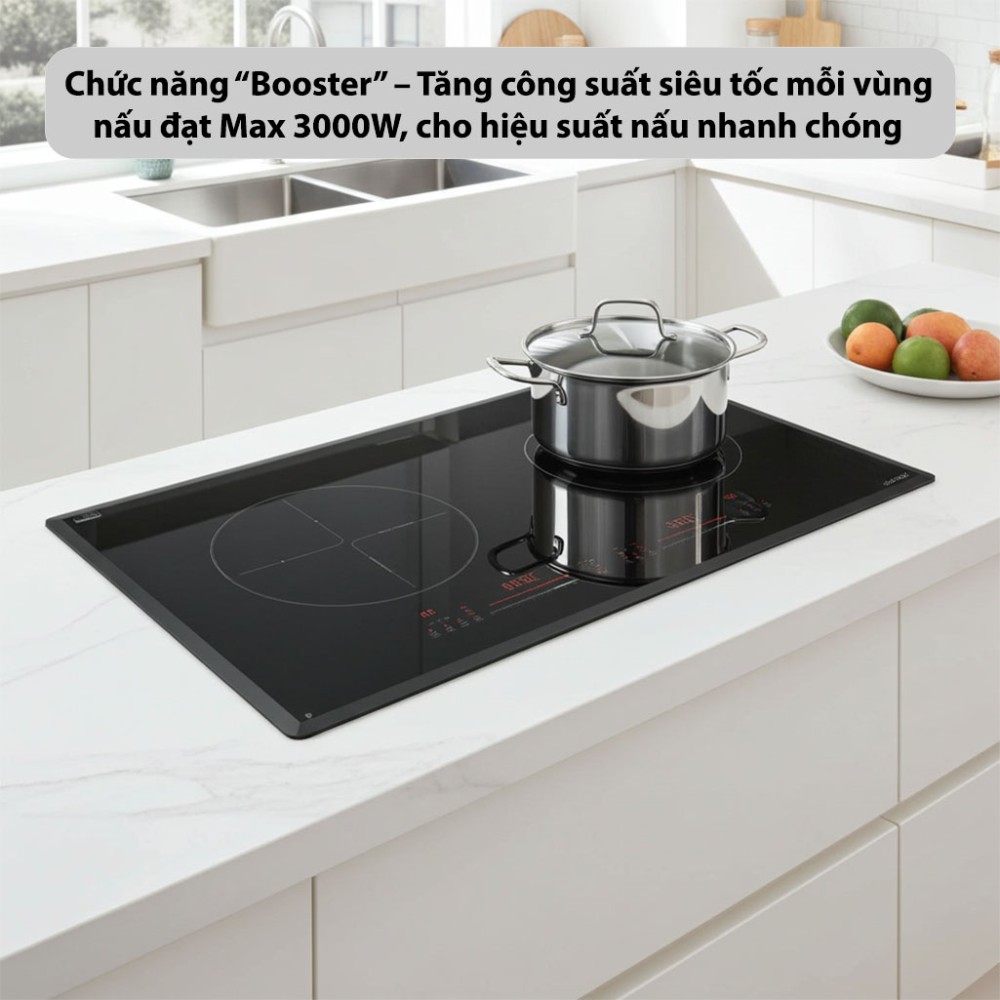 Bếp từ đôi GrandX GX-IP789LUX - Hàng chính hãng