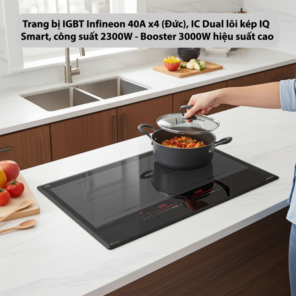 Bếp từ đôi GrandX GX-IP859Pro - Hàng chính hãng