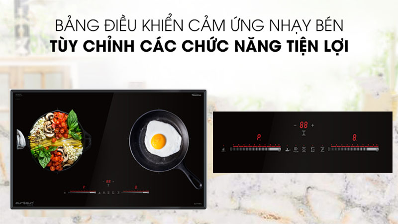 Bếp từ đôi Inverter Eurosun EU-T779Pro - Hàng chính hãng