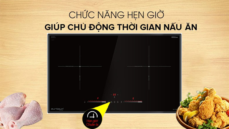 Bếp từ đôi Inverter Eurosun EU-T779Pro - Hàng chính hãng