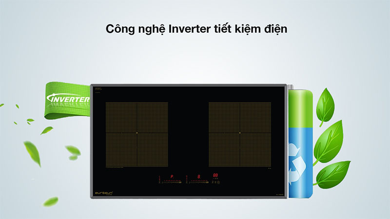 Bếp từ đôi Inverter Eurosun EU-T888GE - Hàng chính hãng