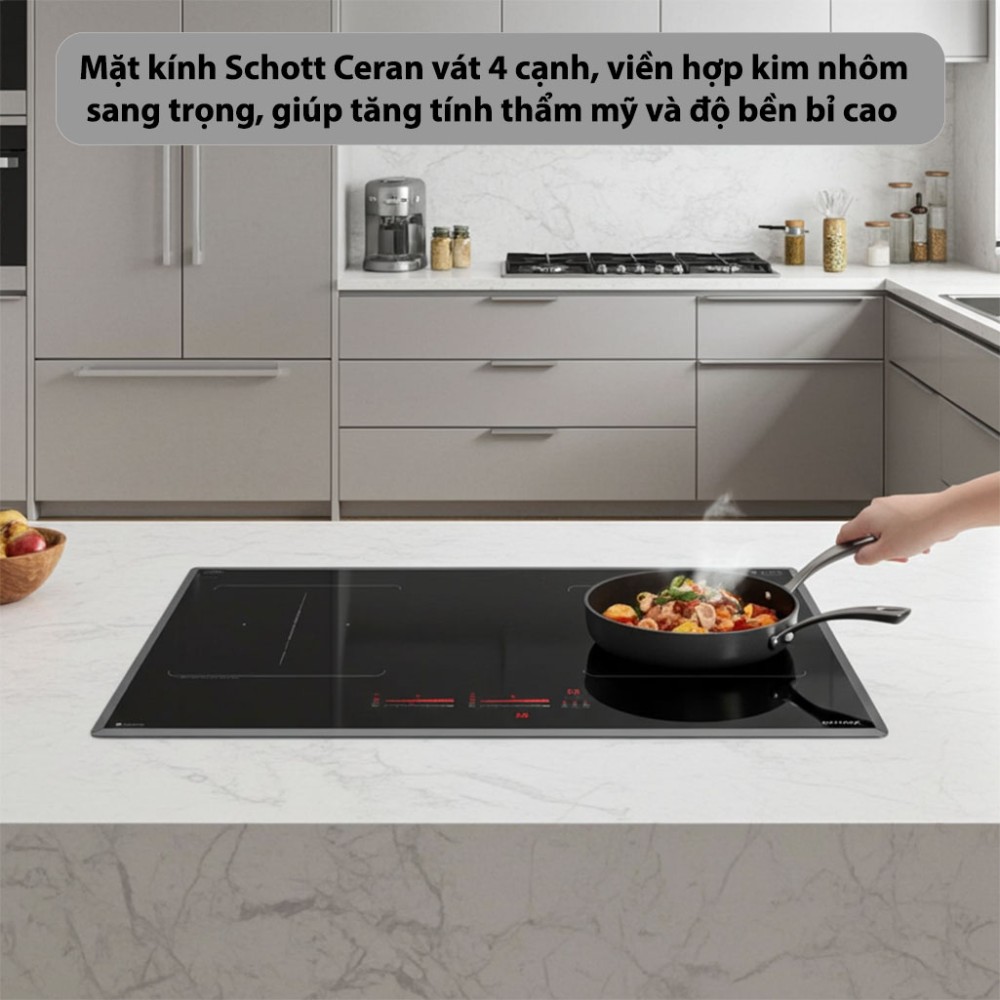 Bếp từ đôi Inverter GrandX GX-IH977G - Hàng chính hãng