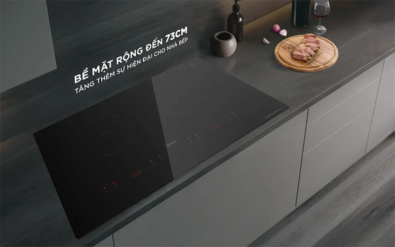 Bếp từ đôi Inverter Midea MC-ID358 - Hàng chính hãng