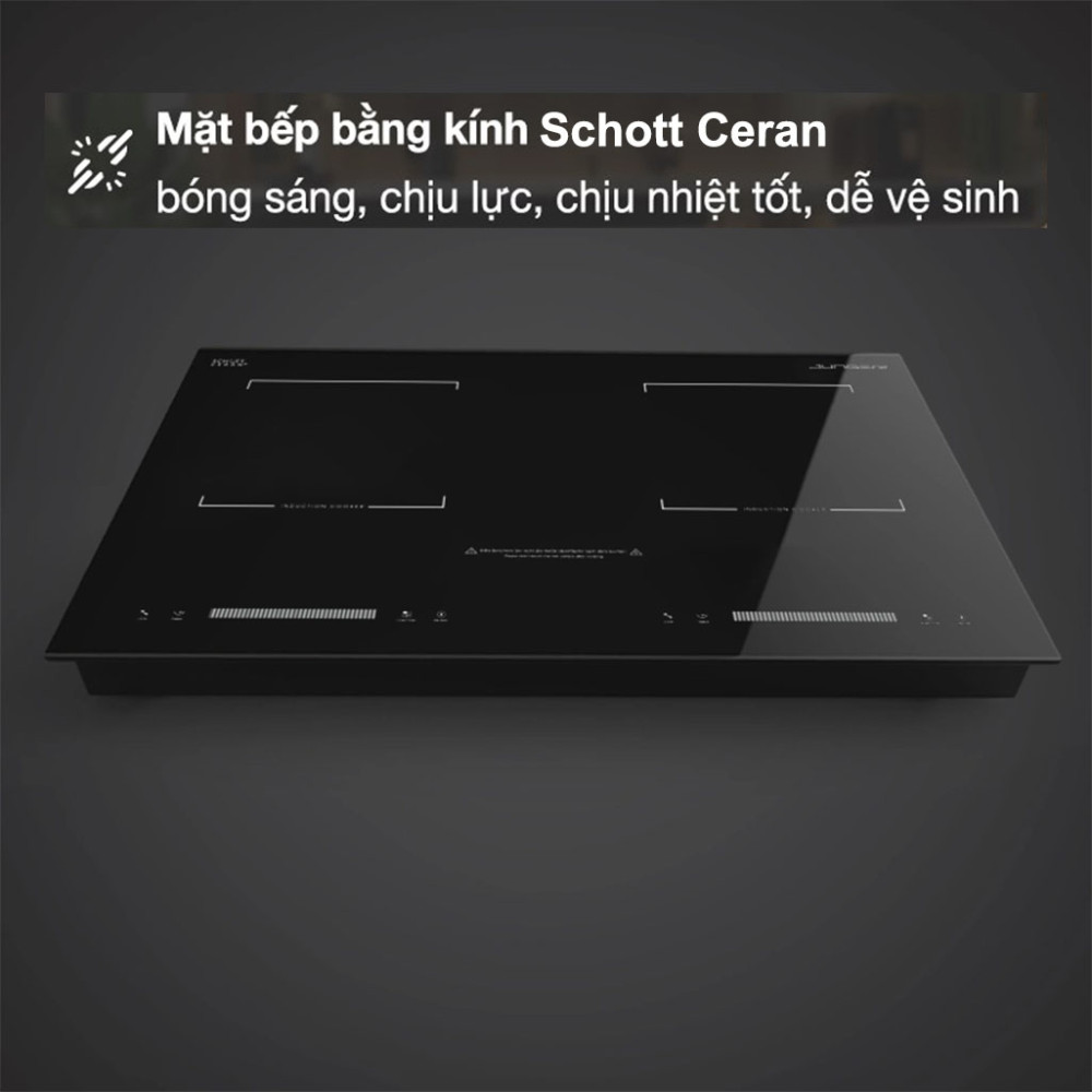 Bếp từ đôi Inverter Junger CEJ-200-II - Hàng chính hãng