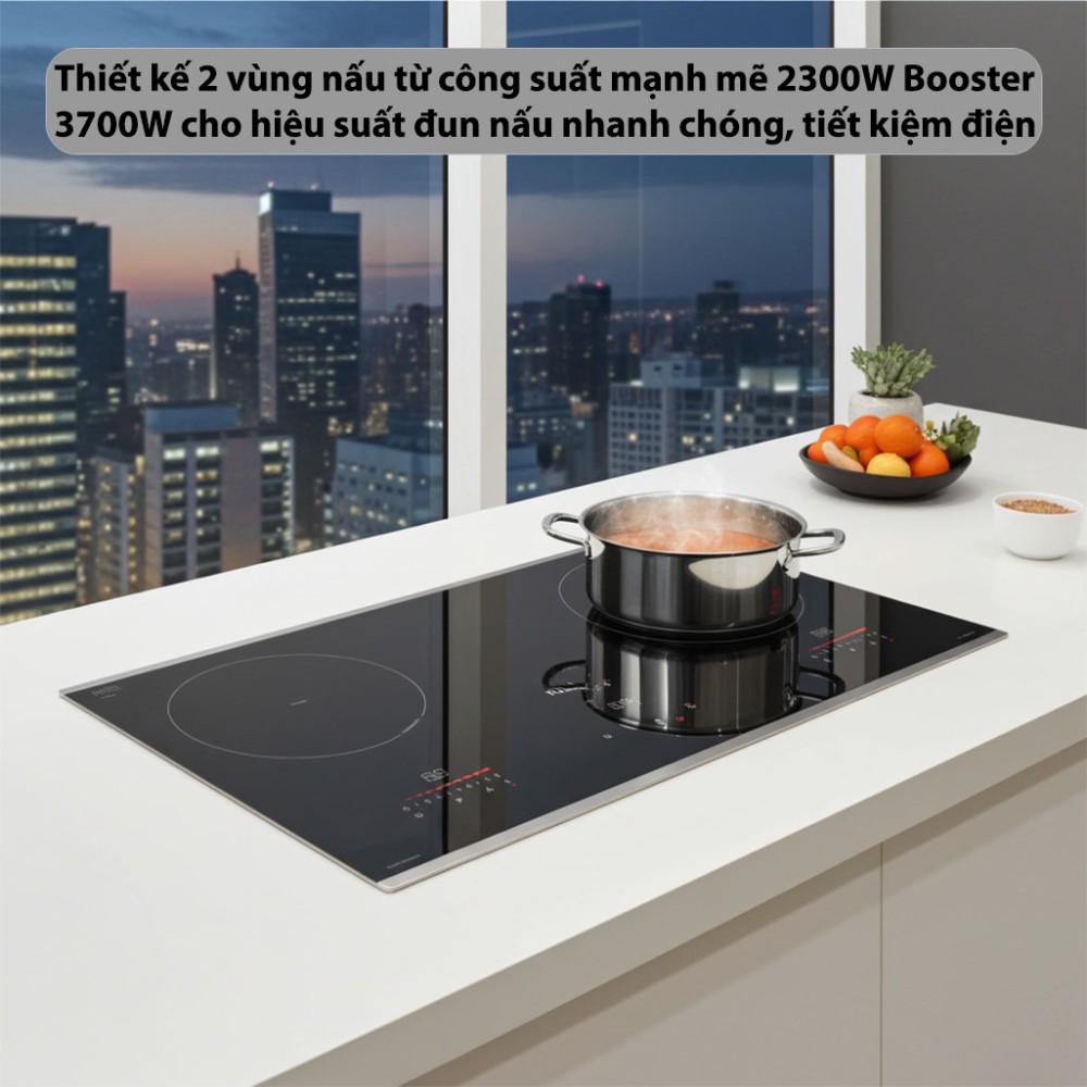 Bếp từ đôi Kaff KF-IH870Z Plus - Hàng chính hãng