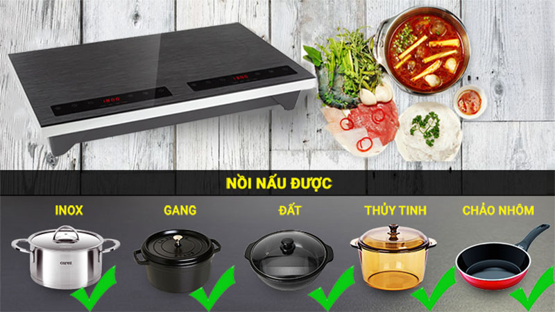 Tính tiện dụng của Bếp từ Klarstein Varicook 