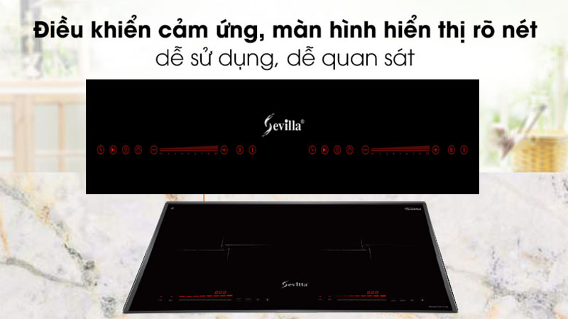 Bếp từ đôi Sevilla SV-N13 - Hàng chính hãng