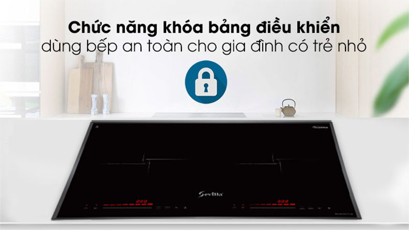 Bếp từ đôi Sevilla SV-N13 - Hàng chính hãng