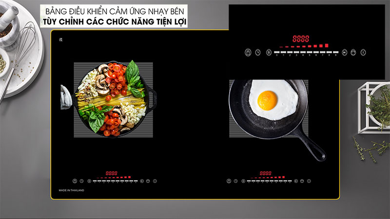 Bảng điều khiển của Bếp từ đôi Sevilla SV-T11