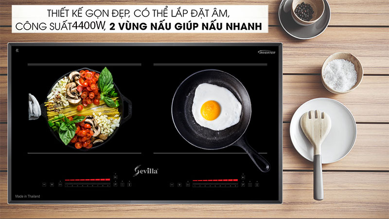 Bếp từ đôi Sevilla SV-TR90 - Hàng chính hãng