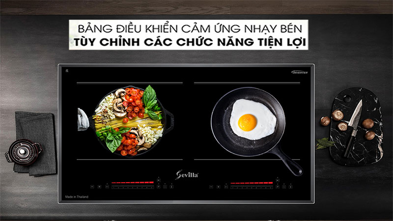 Bếp từ đôi Sevilla SV-TR90 - Hàng chính hãng