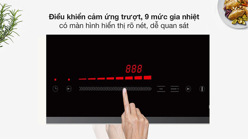 Bảng điều khiển của Bếp từ đôi Sevilla SV-Y19