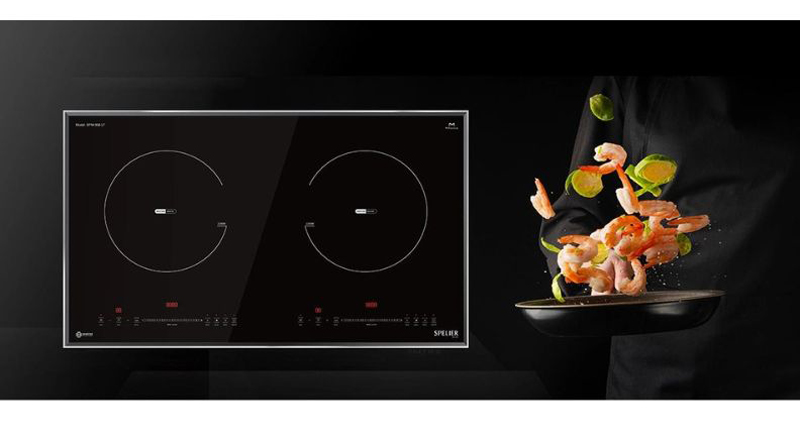 Bếp điện từ đôi Spelier SPM-958LT 