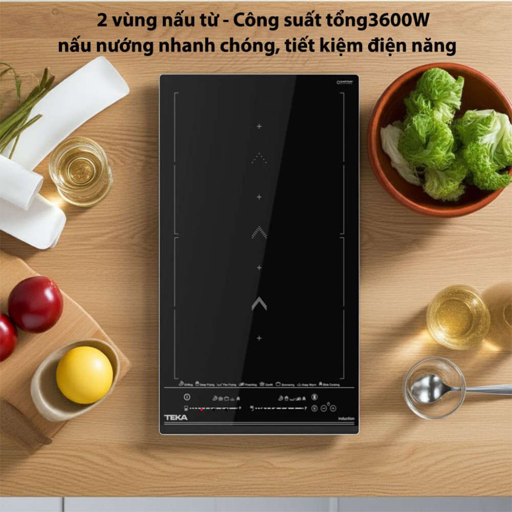 Bếp từ đôi Teka IZS-34700-MST-BK - Hàng chính hãng