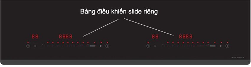 Bếp từ đôi Zemmer IZM 201 B - Hàng chính hãng