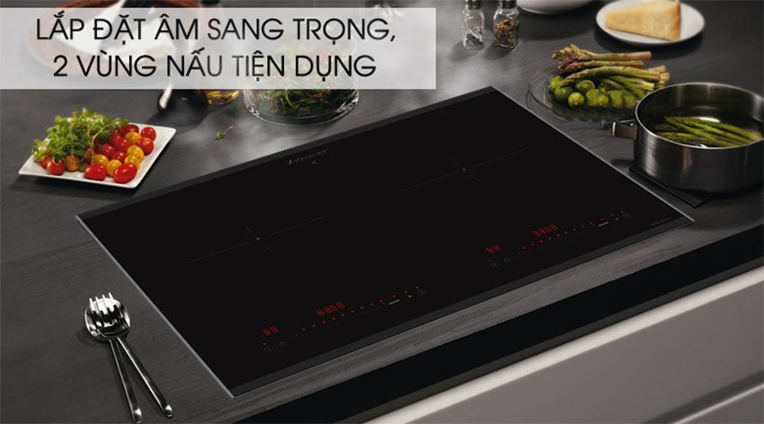 Bếp từ đôi Zemmer IZM 202 A ( Nẹp Alu ) lắp âm