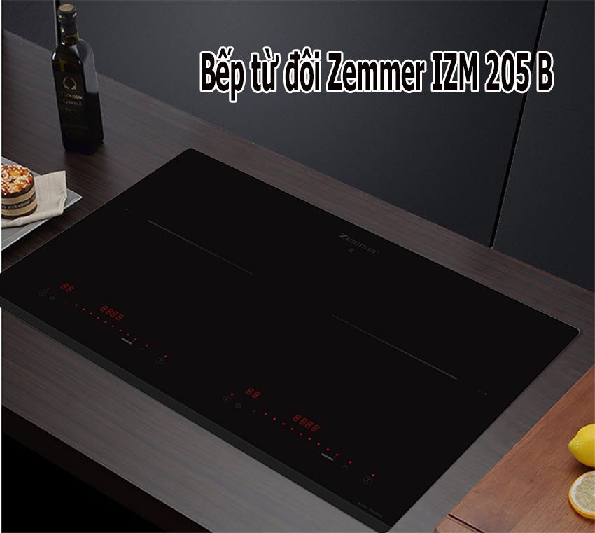 Bếp từ đôi Zemmer IZM 205 B - Hàng chính hãng