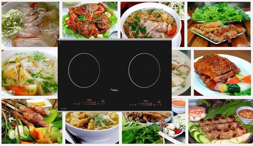 Bếp từ đôi âm kính Canzy CZ 930I - Hàng chính hãng