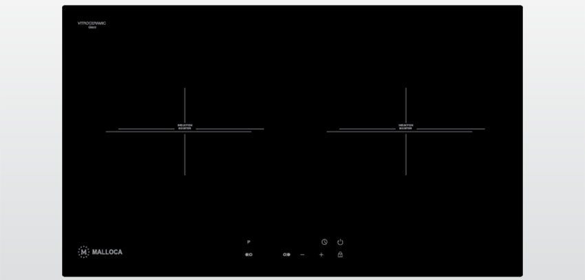 Bếp từ đôi âm kính Malloca MH-732 EI - Hàng chính hãng