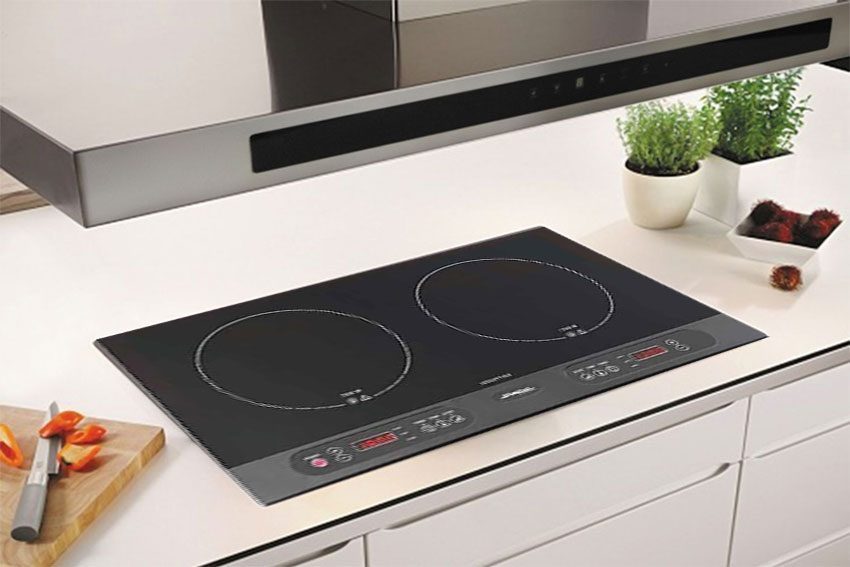 Bếp từ đôi âm kính Steba IK100 - Hàng chính hãng