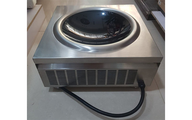 Bếp từ đôi công nghiệp Akita Japan 5000W mặt lồi + mặt lõm - Hàng chính hãng