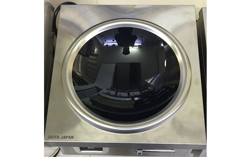 Bếp từ đôi công nghiệp Akita Japan 8000W mặt lồi + mặt lõm