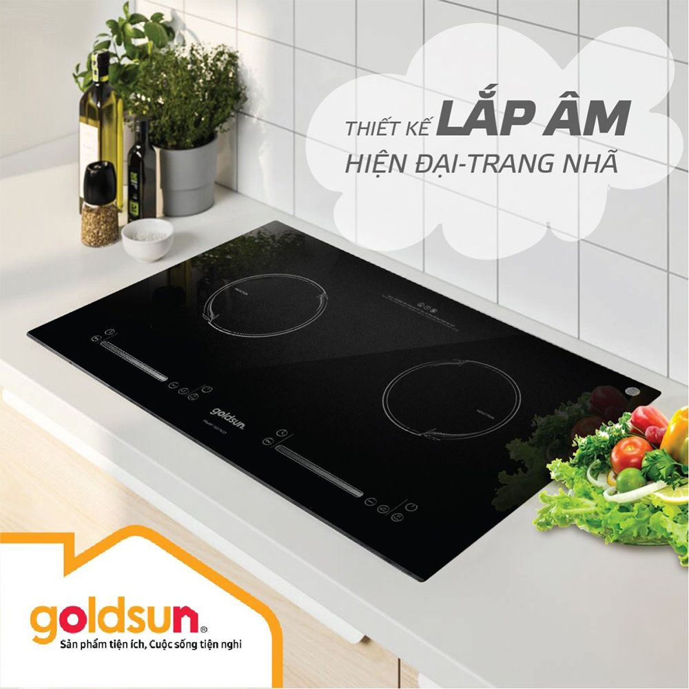 Bếp điện từ đôi Goldsun GDI7410 - Hàng chính hãng