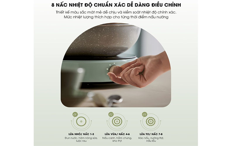 Bếp từ đơn Bear SB-BT21W - Hàng chính hãng