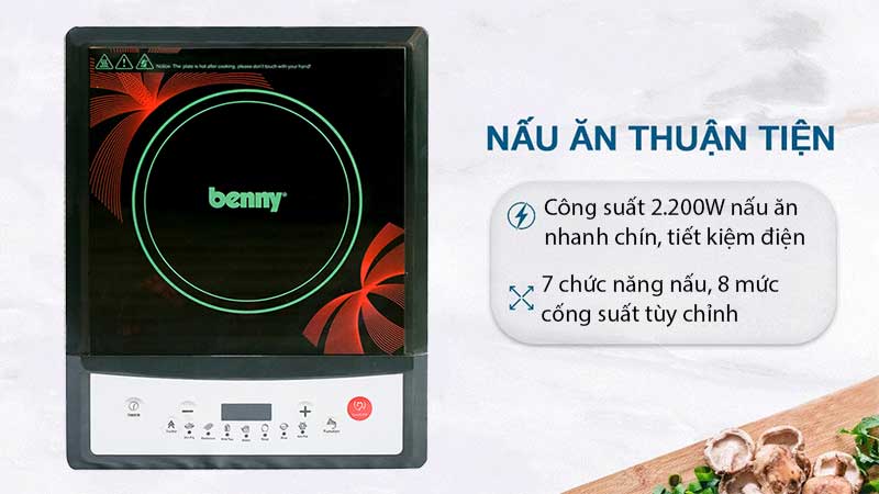 Công suất của Bếp từ đơn Benny BI-01
