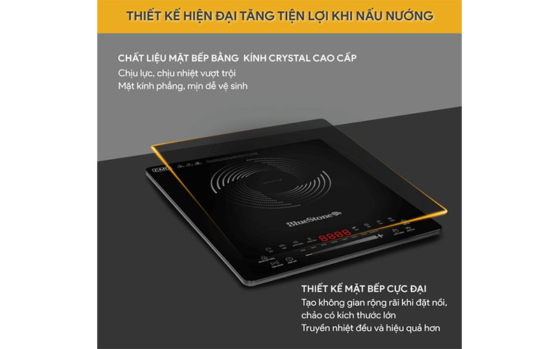 Bếp từ đơn BlueStone ICB-6725 - Hàng chính hãng