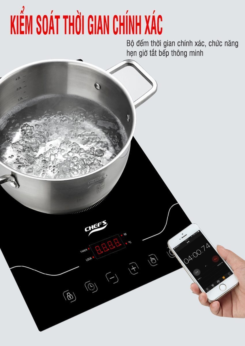Bếp từ đơn Chef's EH-IH22A - Hàng chính hãng