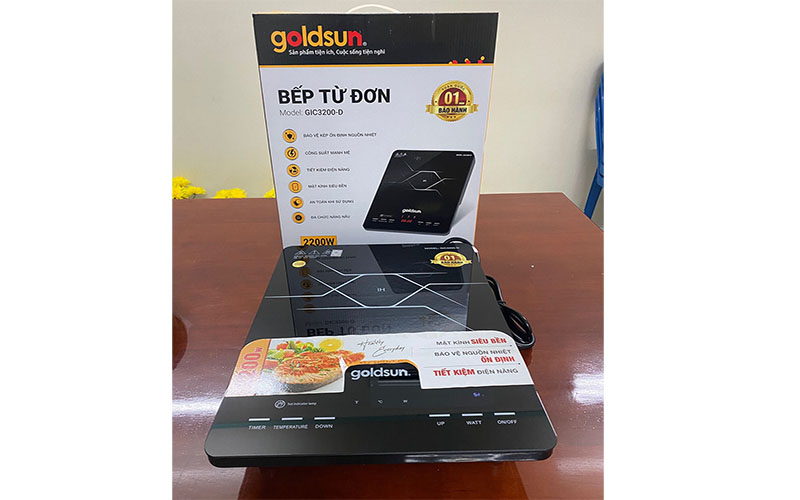 Bếp từ đơn Goldsun GIC3200-D - Hàng chính hãng