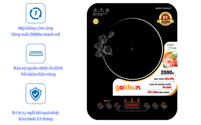 Bếp từ Goldsun GIC3240-D - Hàng chính hãng