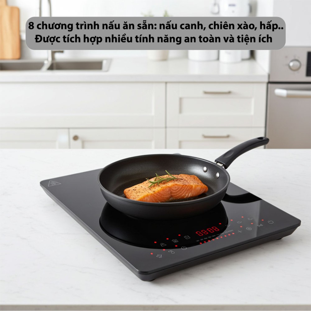 Bếp từ đơn GrandX GX-IH168 - Hàng chính hãng