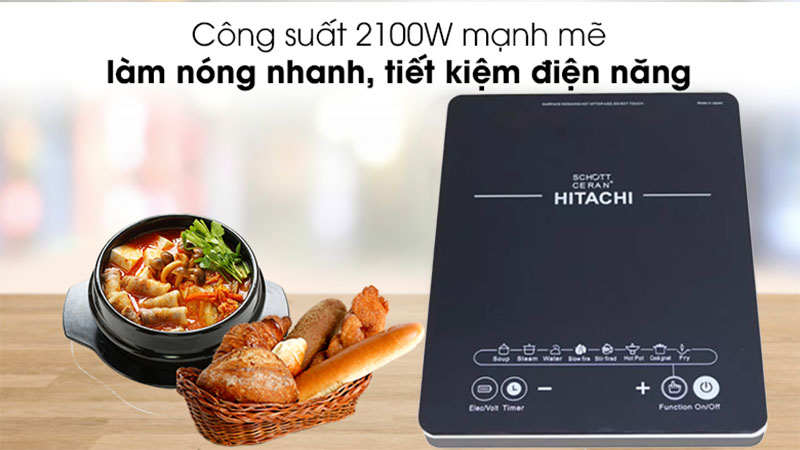 Bếp từ đơn Hitachi DH-15T7 - Hàng chính hãng